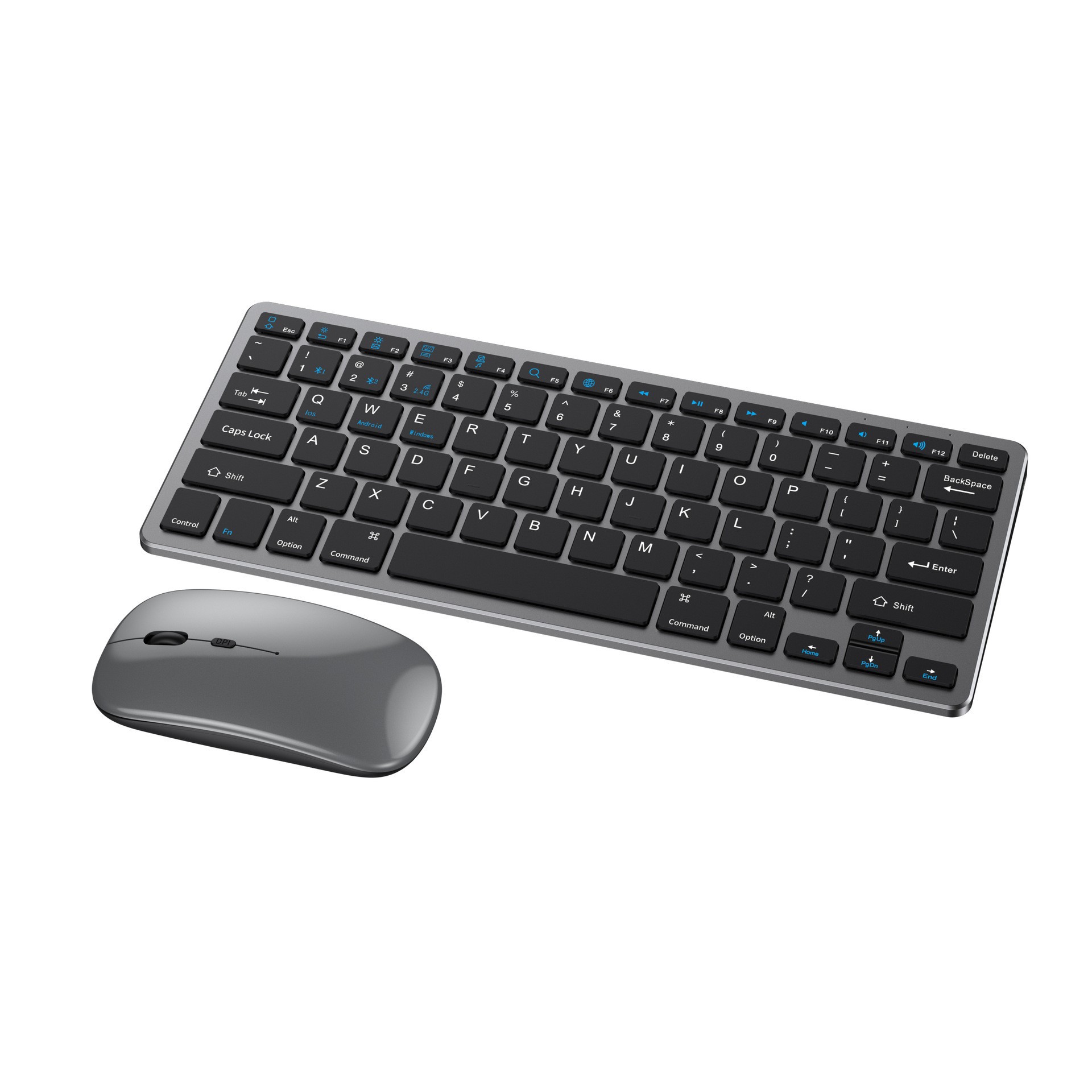 Laptop Accessories Combo Set - 2.4G Wireless Keyboard Mouse Set Bluetooth