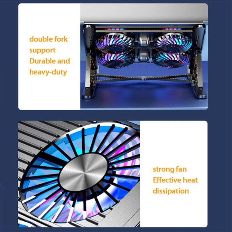 Laptop Accessories Cooling Pad - lillili Laptop Cooling Stand Foldable Laptop