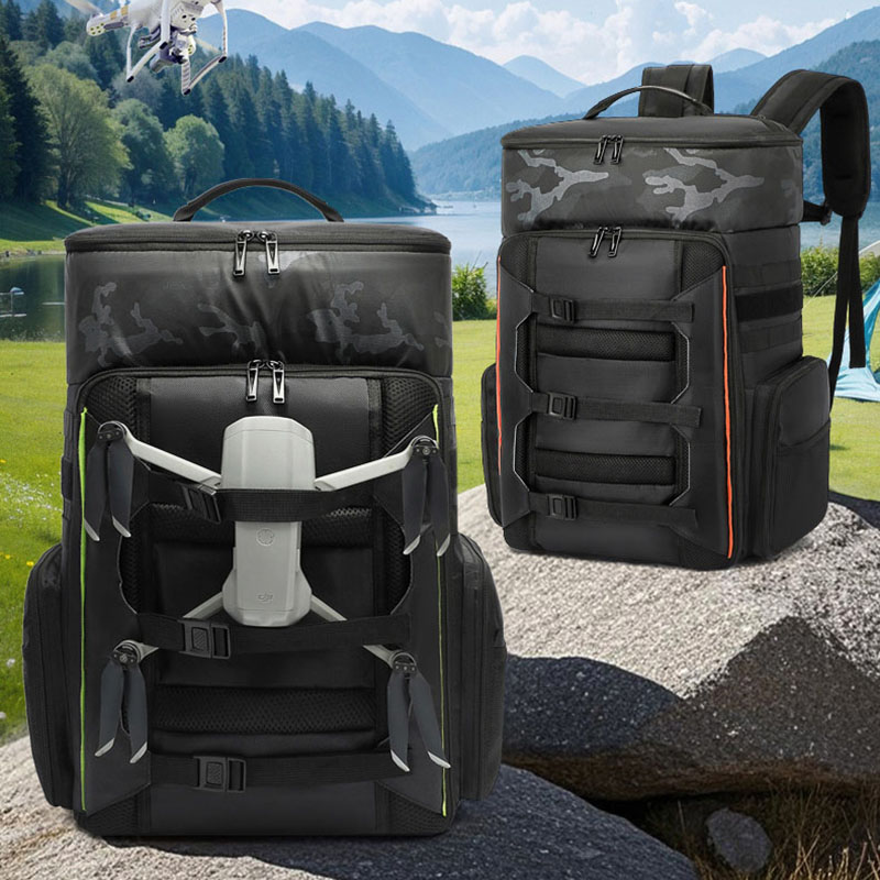 Laptop Accessories Organizer Bag - UAV Drone Climbing Backpack Large Photography