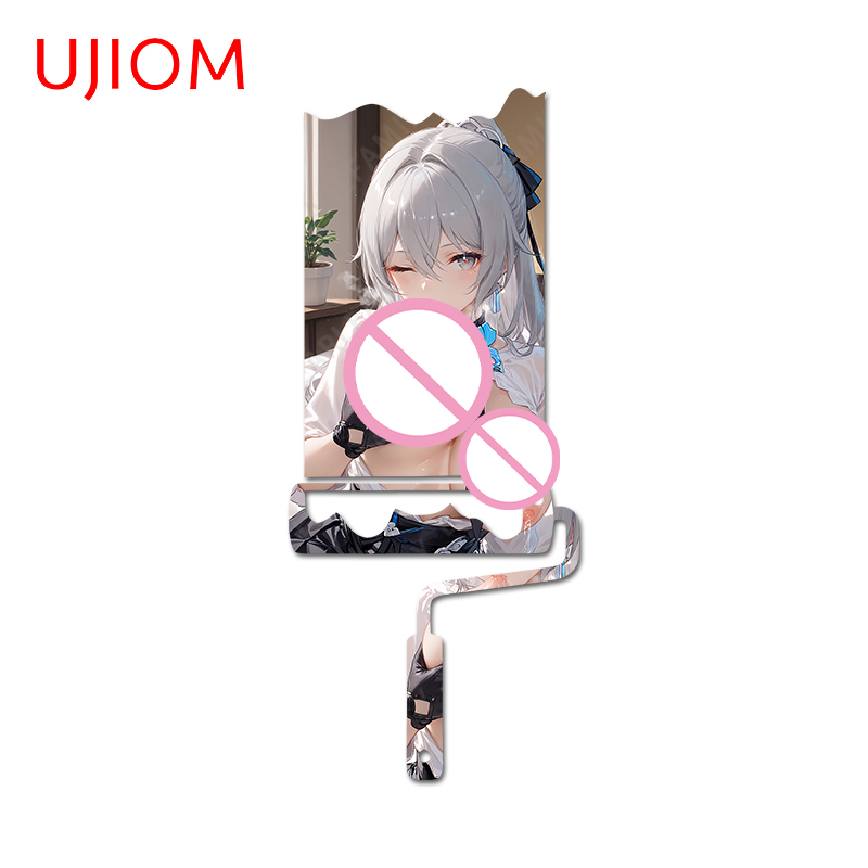 Laptop Unique Accessories - UJIOM Bronya NSFW Big Breasts Wall