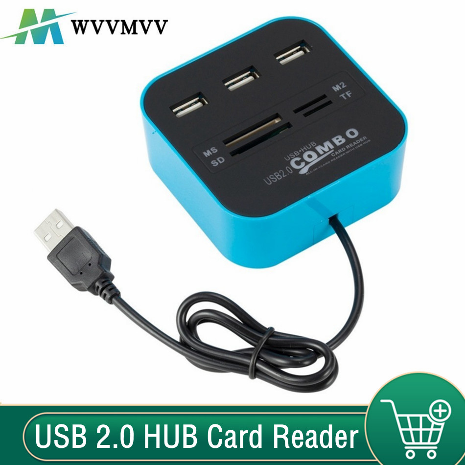 Laptop Accessories All In One - WvvMvv 3 Ports USB 2.0 Hub