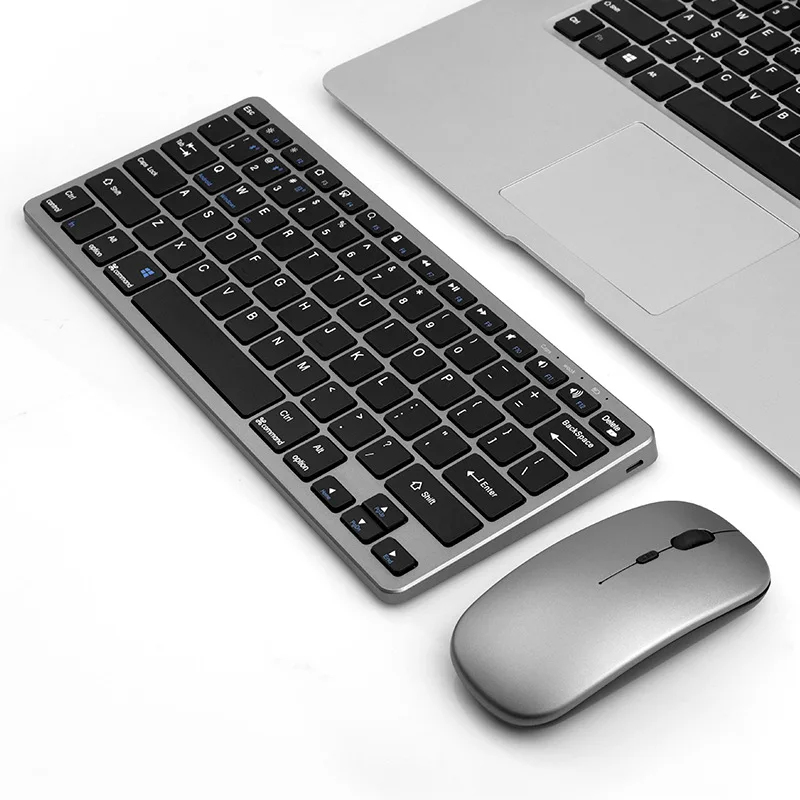 Laptop Accessories Combo Set - 2.4G Wireless Keyboard Mouse Set Bluetooth