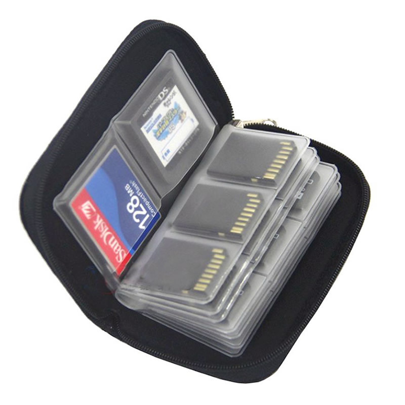 Laptop Accessories Organizer Bag - 22 in 1 Game Memory Card