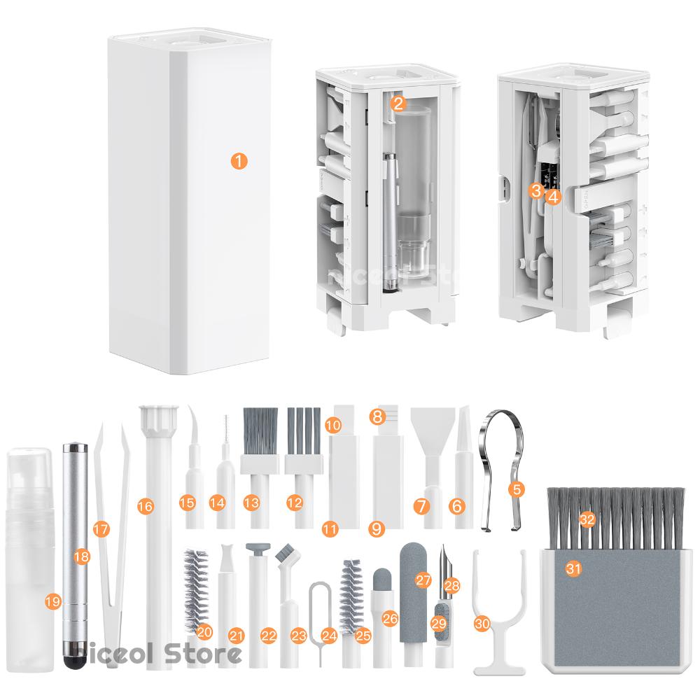 Laptop Accessories All In One - All-in-One Keyboard Cleaning Kit Laptop Cleaner