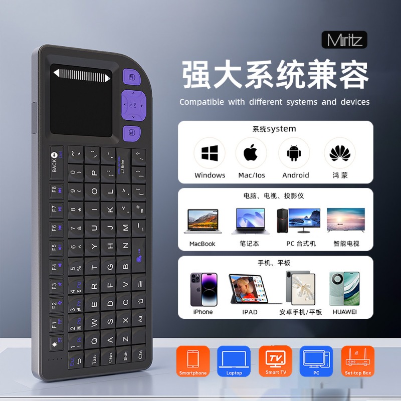 Miritz K809 Mini Wireless Keyb - огляд і ціна Laptop Accessories All In One