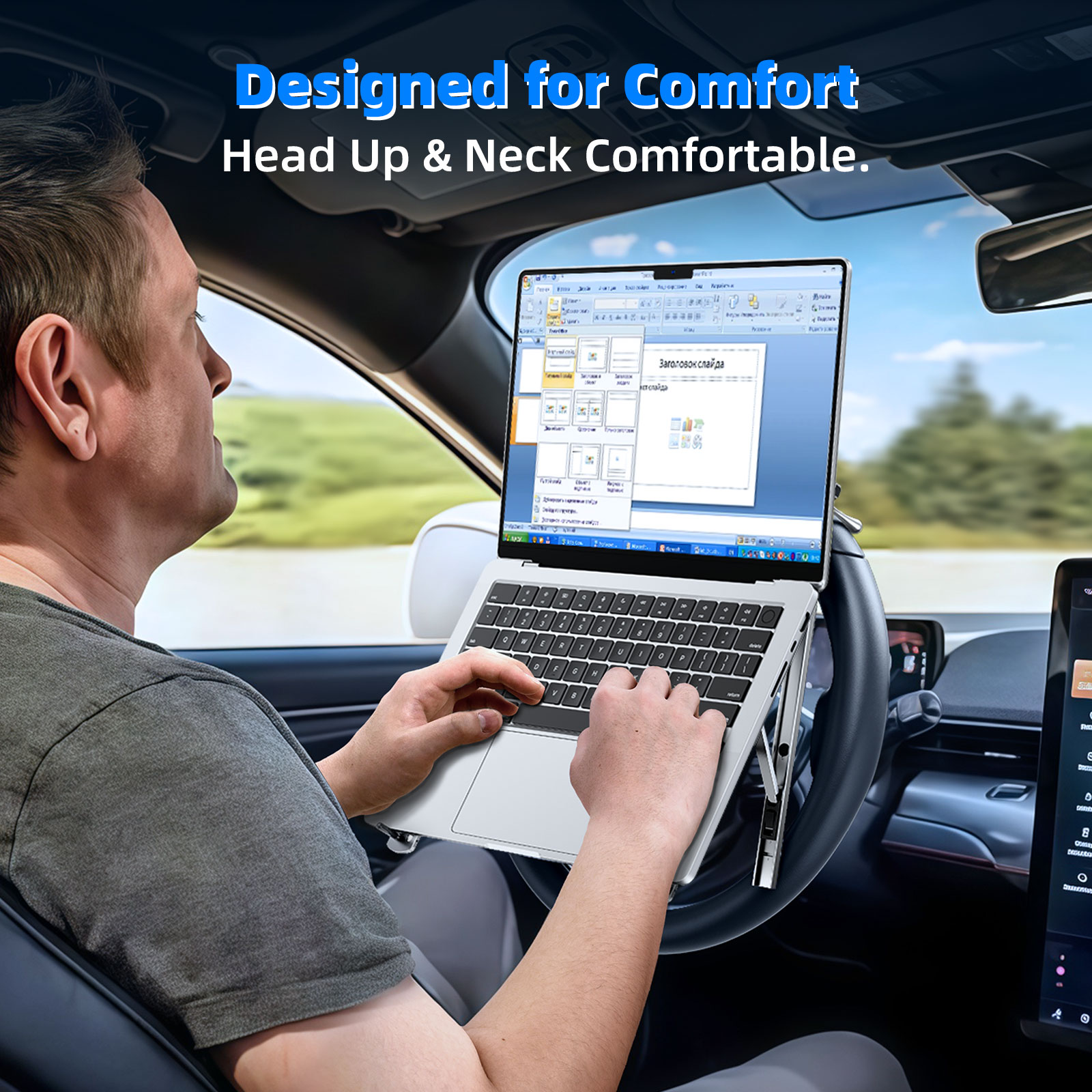 Eary Car Steering Wheel Laptop - огляд і ціна Laptop Accessories Essential