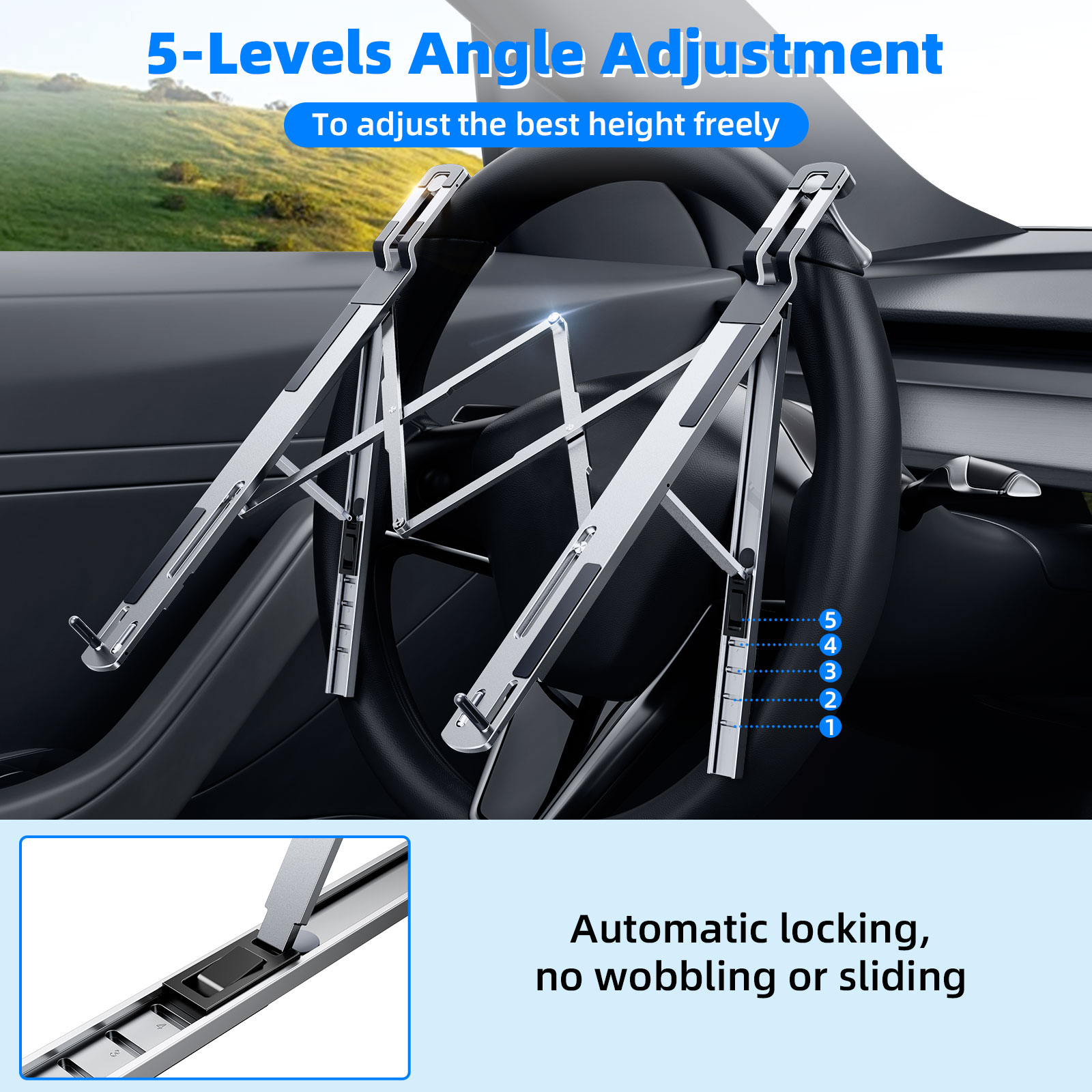 Eary Car Steering Wheel Laptop - огляд і ціна Laptop Accessories Essential