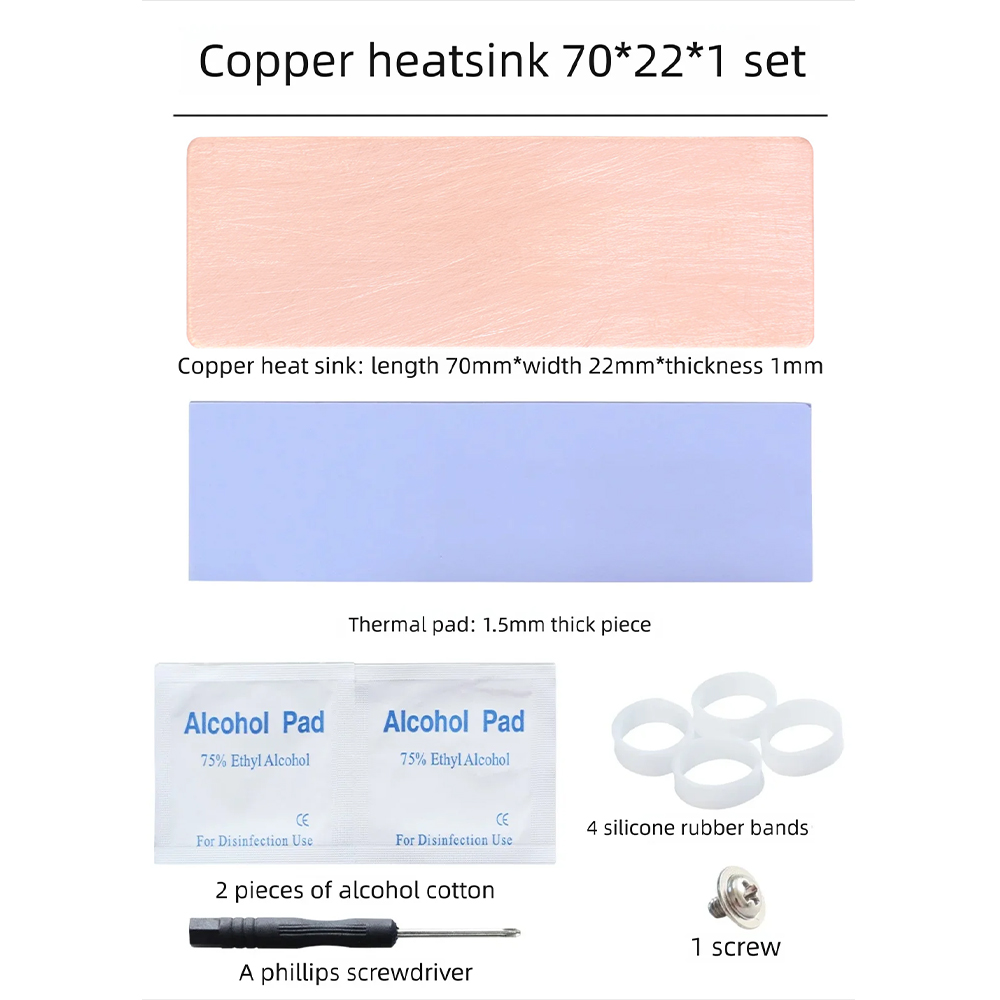 M.2 SSD Heatsink for NVMe NGFF - огляд і ціна Laptop Accessories Cooling Pad