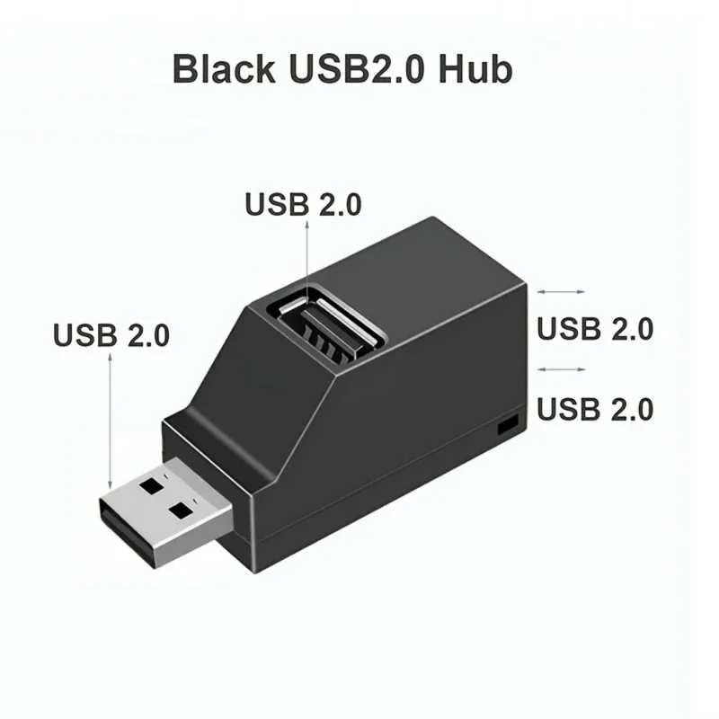 USB 3.0 2.0 Rotatable 3 Ports  - огляд і ціна Laptop Accessories Hub