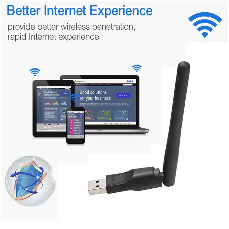 NIC Receiver Driver-Free USB W - огляд і ціна Laptop Accessories All In One