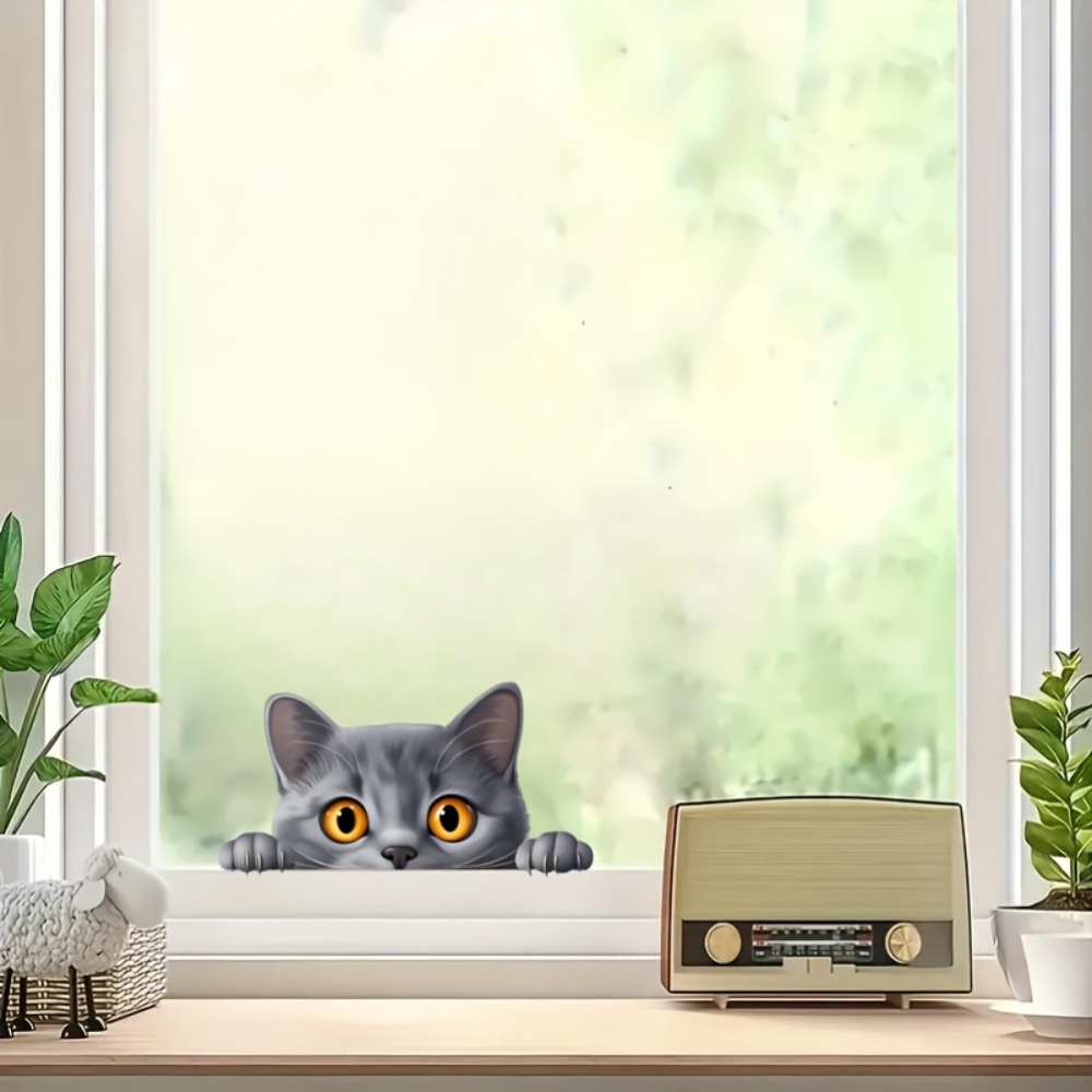 A Small Gray Cat Cute Car Lapt - огляд і ціна Laptop Unique Accessories