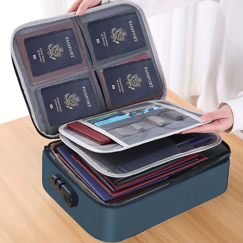 Lockable File Storage Bag,3-La - огляд і ціна Laptop Accessories Organizer Bag