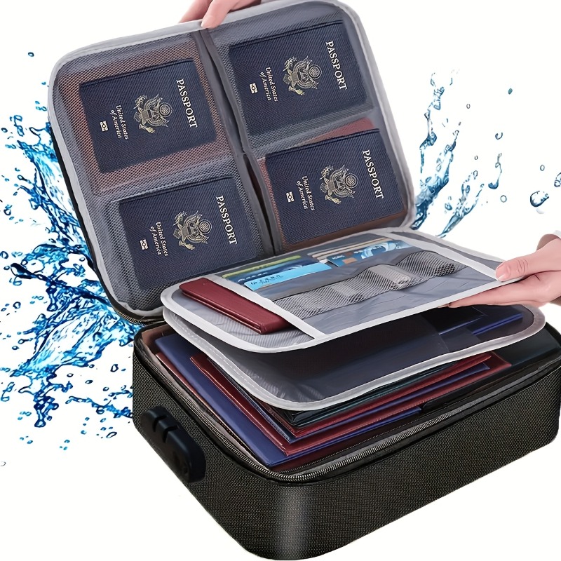 Lockable File Storage Bag,3-La - огляд і ціна Laptop Accessories Organizer Bag
