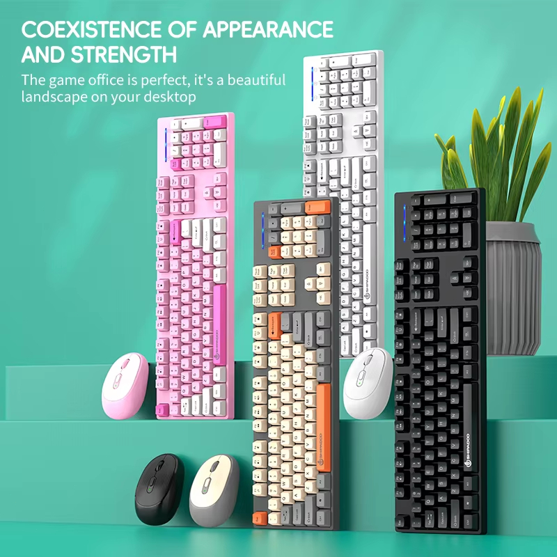 Shipadoo 2.4G Wireless Gaming  - огляд і ціна Laptop Accessories Combo Set