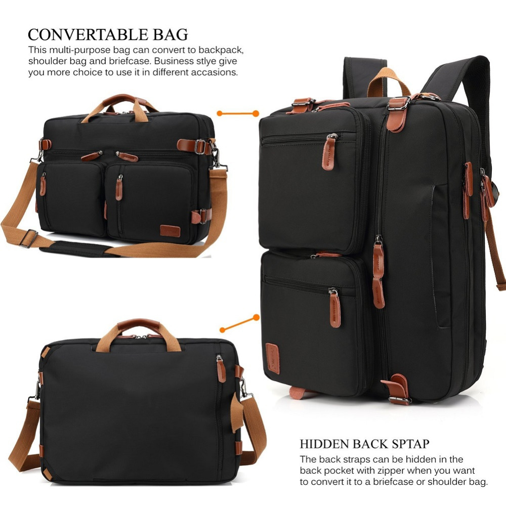 3-in-1 Convertible Laptop Back - огляд і ціна Laptop Accessories Organizer Bag