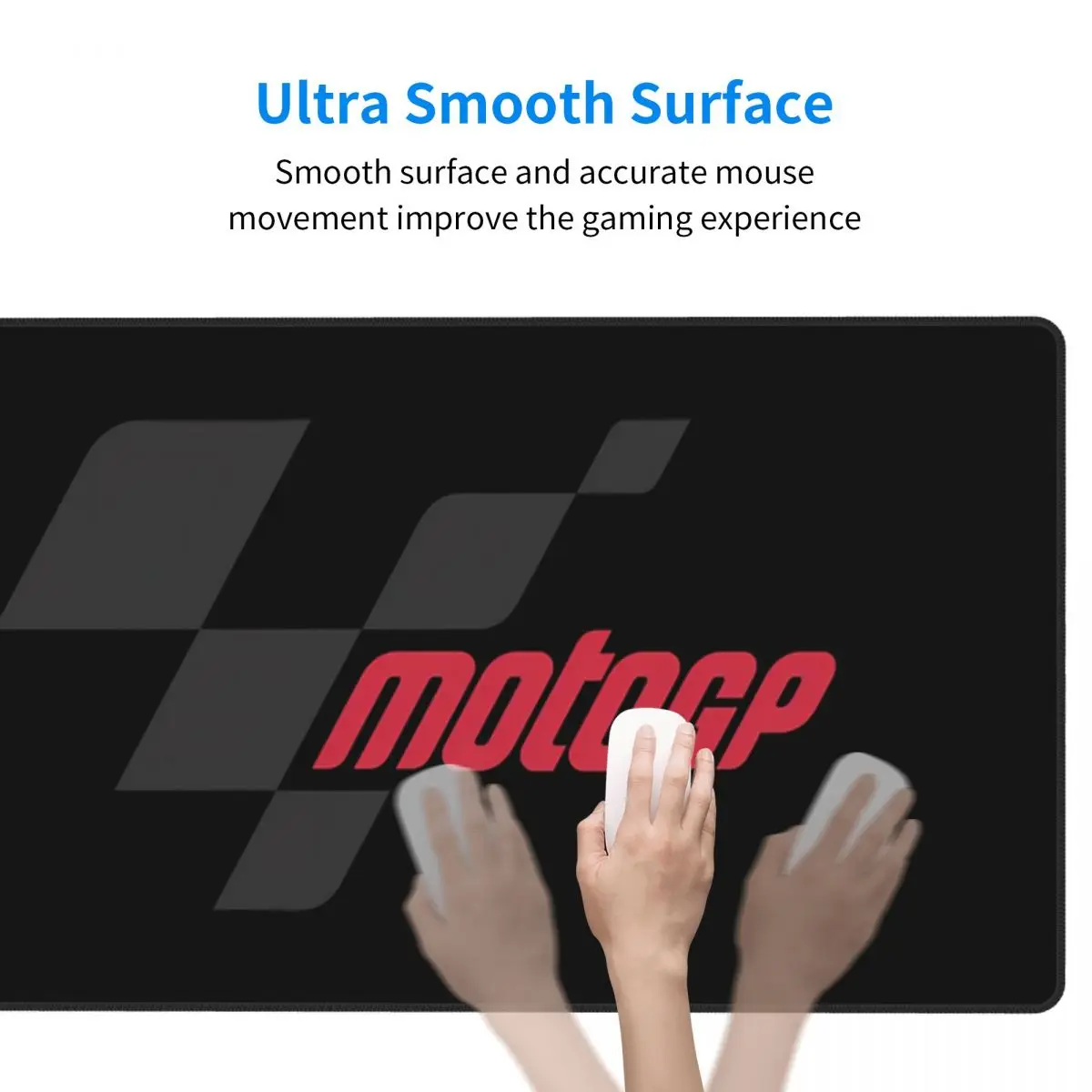Large Mouse Pad Moto GP Logo E - огляд і ціна Laptop Accessories Essential