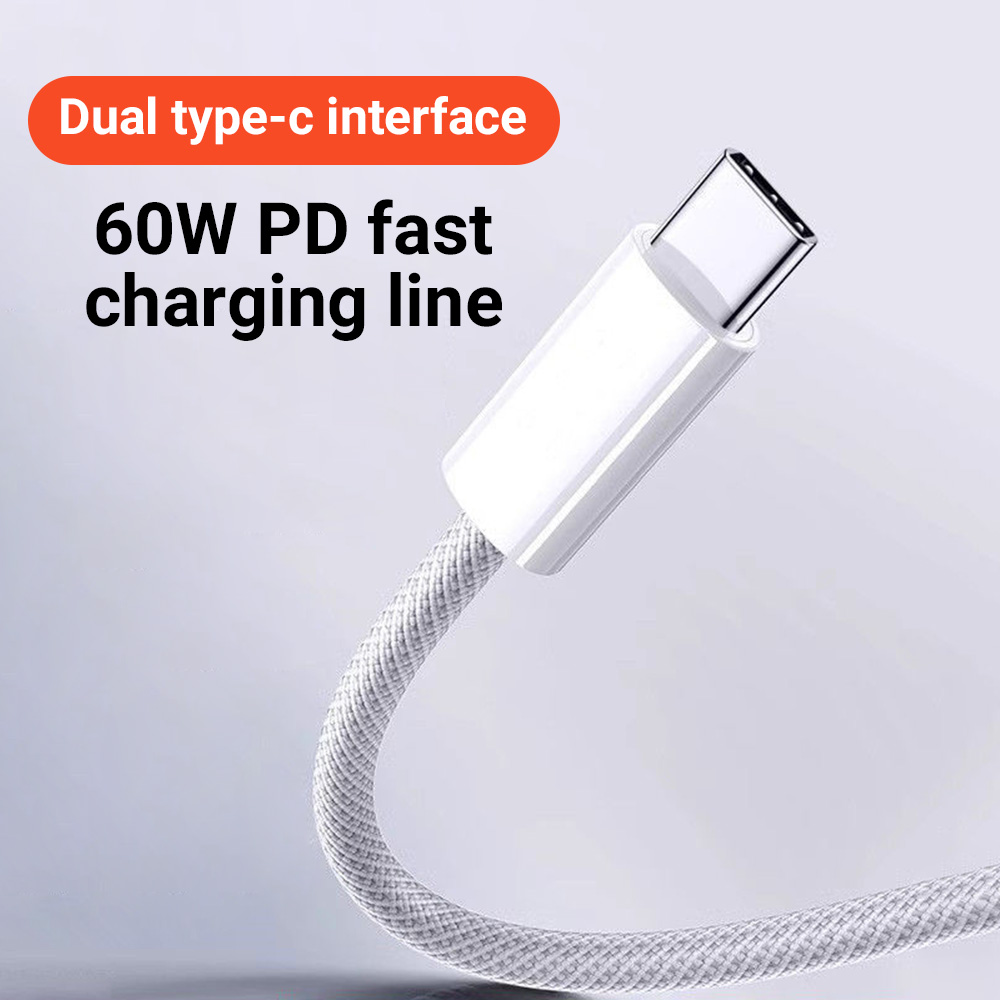60W USB-C to USB-C Braided PD  - огляд і ціна Laptop Accessories Essential