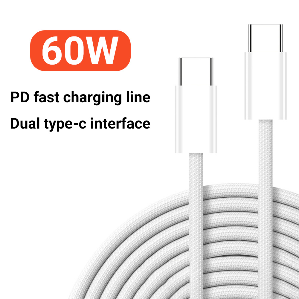 60W USB-C to USB-C Braided PD  - огляд і ціна Laptop Accessories Essential