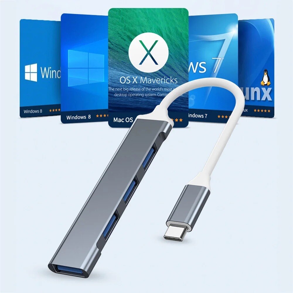 4 Ports Multi Splitter USB 3.0 - огляд і ціна Laptop Accessories Hub
