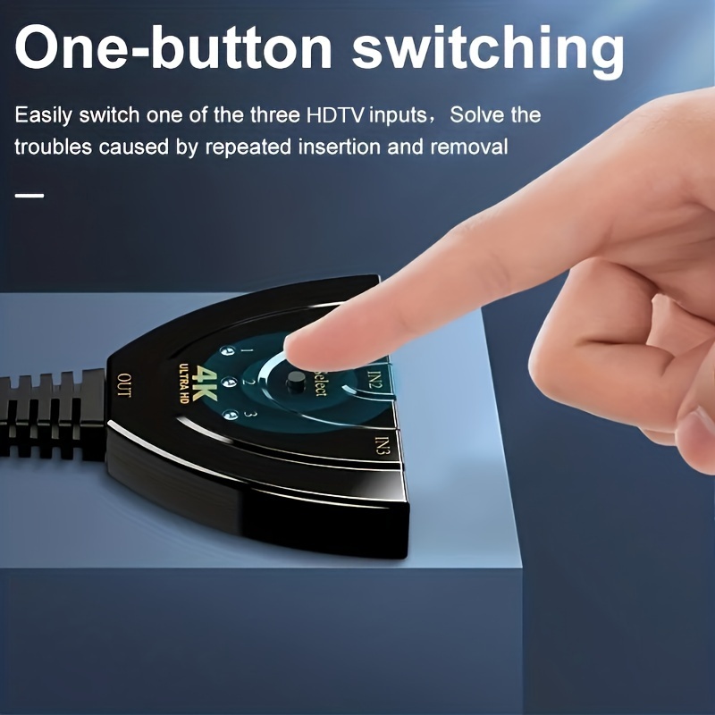 4K*2K 3 Port HDTV-compatible S - огляд і ціна Laptop Accessories Hub