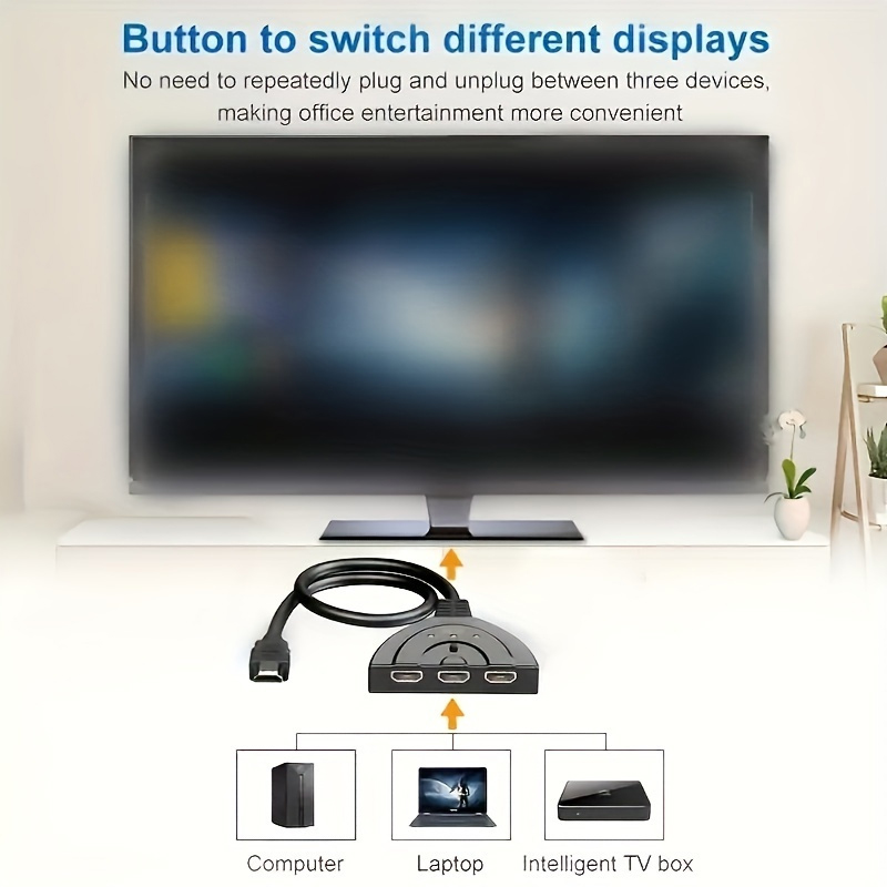 4K*2K 3 Port HDTV-compatible S - огляд і ціна Laptop Accessories Hub