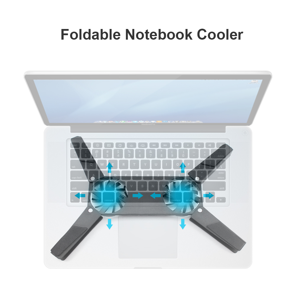 Foldable Cooling Pad Laptop Co - огляд і ціна Laptop Accessories Cooling Pad