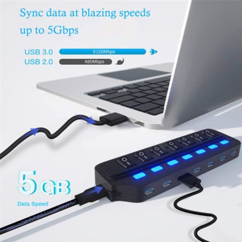A64I USB Hub 2.0 USB Splitter  - огляд і ціна Laptop Accessories Hub