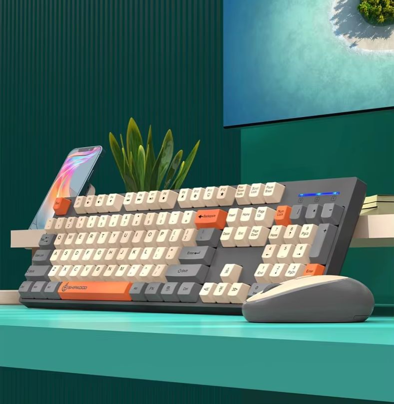 PC Office Wireless Keyboard an - огляд і ціна Laptop Accessories Combo Set