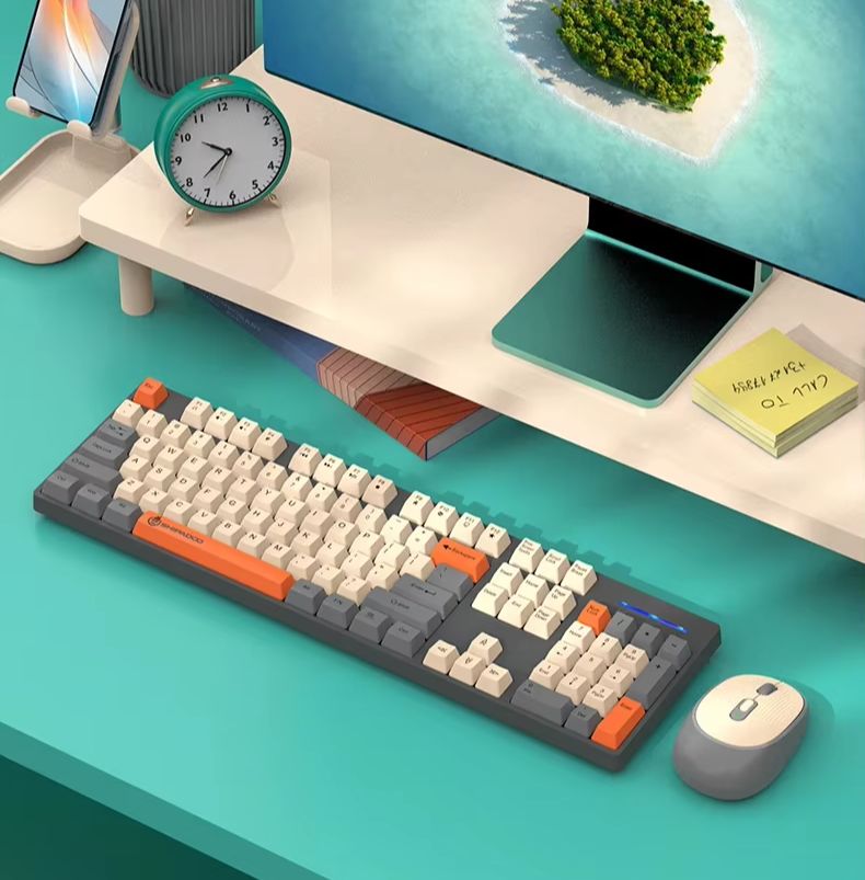 PC Office Wireless Keyboard an - огляд і ціна Laptop Accessories Combo Set