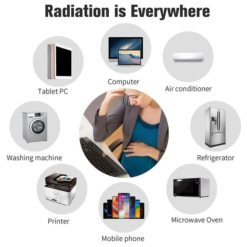 Anti-Radiation Metal Sticker f - огляд і ціна Laptop Accessories Protector