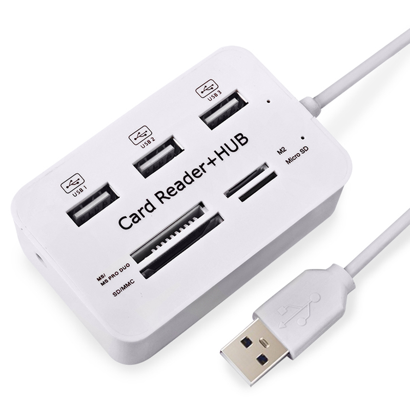 USB Hub 2.0 3 Ports TF Micro S - огляд і ціна Laptop Accessories All In One