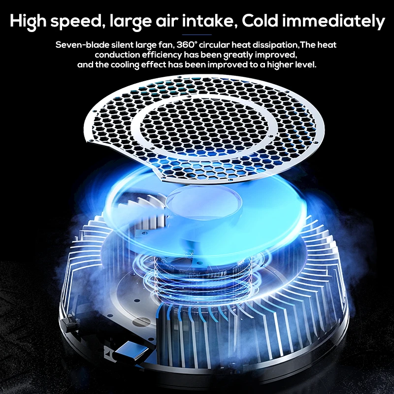 New Temperature Display Magnet - огляд і ціна Laptop Accessories Cooling Pad