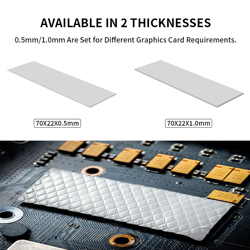 TEUCER M.2 Thermal Pad 10.8W/m - огляд і ціна Laptop Accessories Cooling Pad