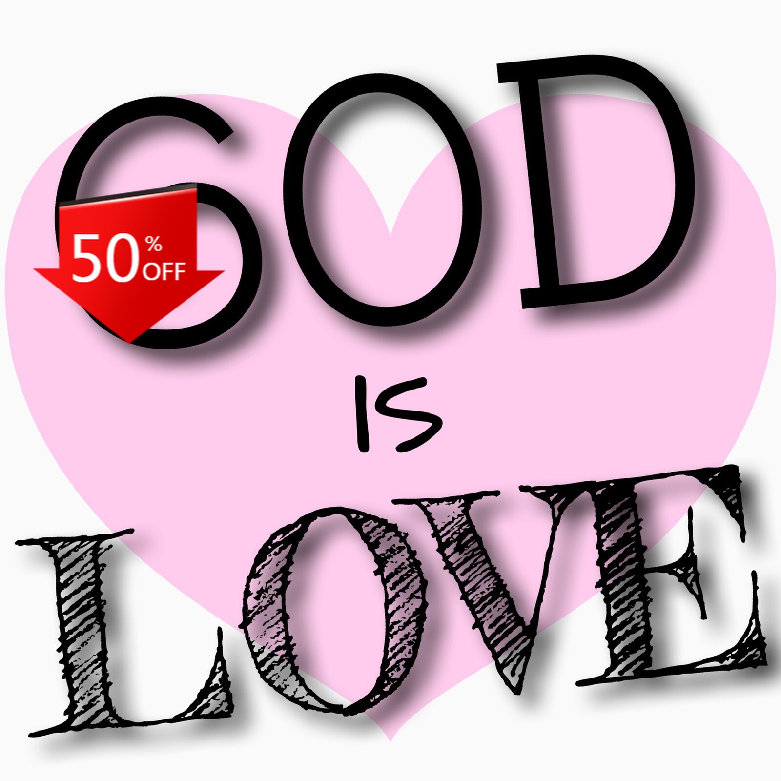 Christian God Is Love Aestheti - огляд і ціна Laptop Unique Accessories