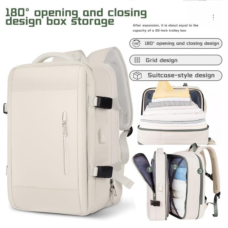 180 °   Box Opening Travel Bac - огляд і ціна Laptop Accessories Organizer Bag