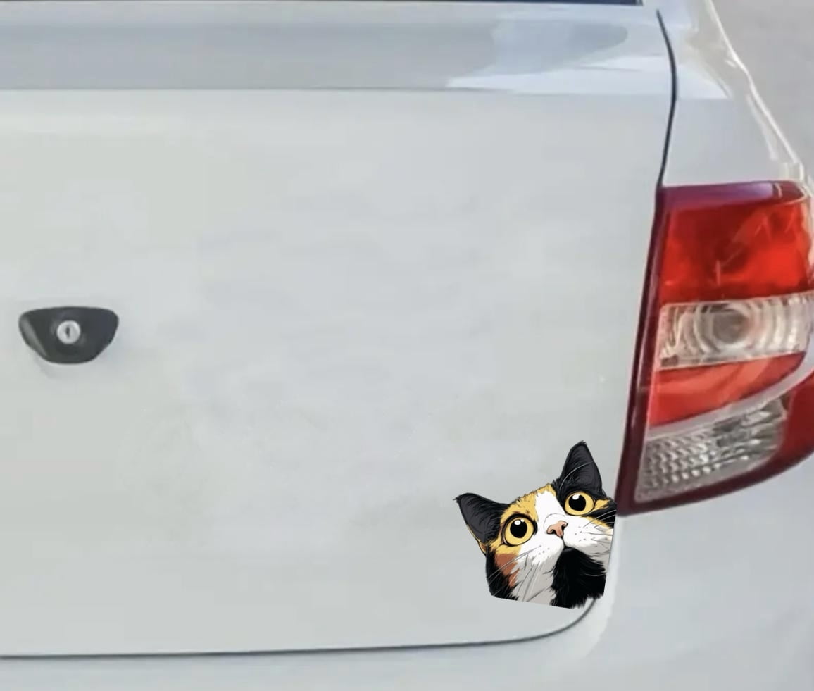 Durable Peeking Calico Cat Aes - огляд і ціна Laptop Unique Accessories