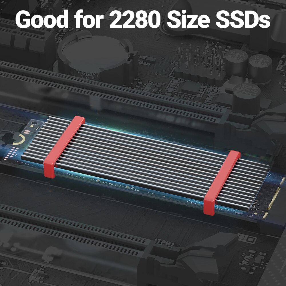 JEYI M.2 SSD Heatsink, Aluminu - огляд і ціна Laptop Accessories Cooling Pad